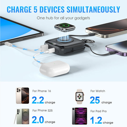 Tragbare magnetische Schnelllade-Powerbank