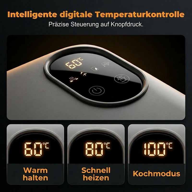 🍱🔥 50% RABATT – JETZT HALBER PREIS! Tragbare elektrische Lunchbox mit Selbstheizung – Warmes Essen überall – Perfekt für Büro, Baustelle & Reisen 🔋✨