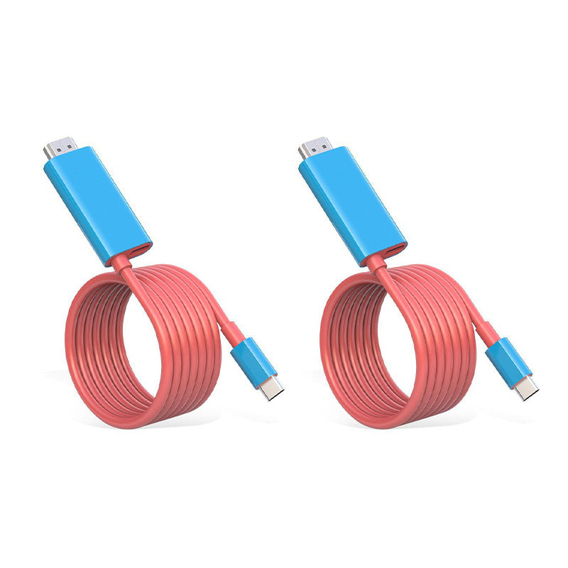 🥳 HEISSER SALE 2026 | 50 % RABATT! 🎮 USB-C auf HDMI Adapterkabel PD 100W – Perfekt für Nintendo Switch, Laden & Bildübertragung gleichzeitig