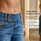 👖⏰ 50% RABATT – NUR FÜR KURZE ZEIT! Figurschmeichelnde Cropped Denim-Jeans mit hoher Taille & weiter Beinweite – 3-facher Knopfverschluss, umgeschlagene Säume & atmungsaktive Qualität ✨