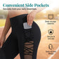 🧘‍♀️ Figurbetonte Yogahose mit Netz-Einsätzen – gepolsterte Taille, praktische Tasche & Beinabschluss, ideal für Yoga, Fitness & den aktiven Alltag ✨