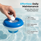 Brausetabletten zur Pool-Reinigung mit Chlor