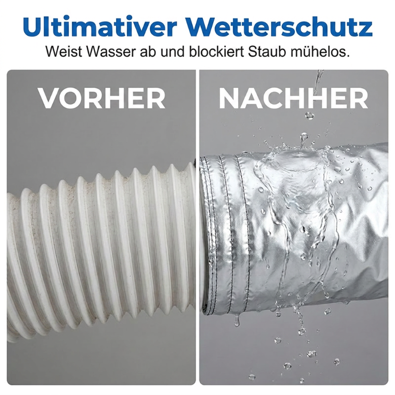 🔥Solange der Vorrat reicht 50 % Rabatt!🎉Schlauchabdeckung für mobile Klimageräte