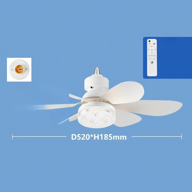2-in-1 LED-Deckenventilator mit Kühlung