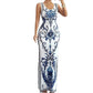 👗Damen Maxikleid mit Blumenmuster | Premium Stoff & figurbetont für Urlaub & Anlässe ✨