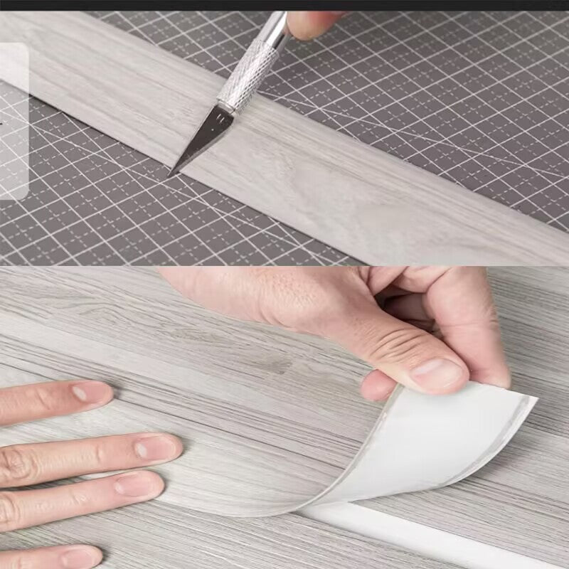Selbstklebendes flexibles Bodenübergangsband