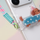 Niedlicher Handy-Clip mit Tiermotiv und Umhängeband