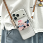 Niedlicher Handy-Clip mit Tiermotiv und Umhängeband