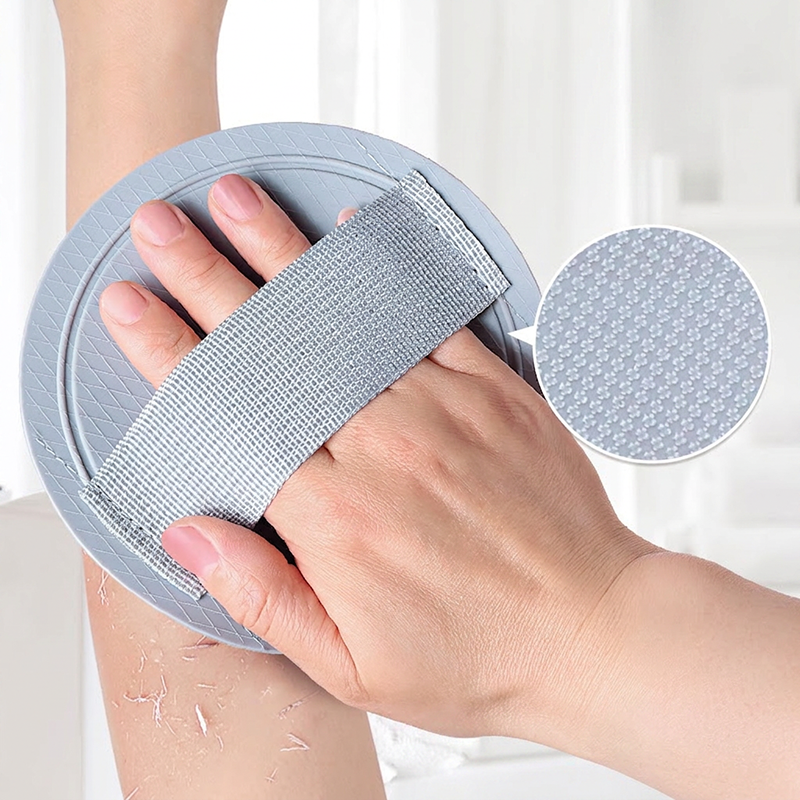 🧽 Sanfte Peeling-Scheibe für Damen – rundes, flexibles Duschpad, effektiv & hautschonend für Rücken & empfindliche Haut ✨