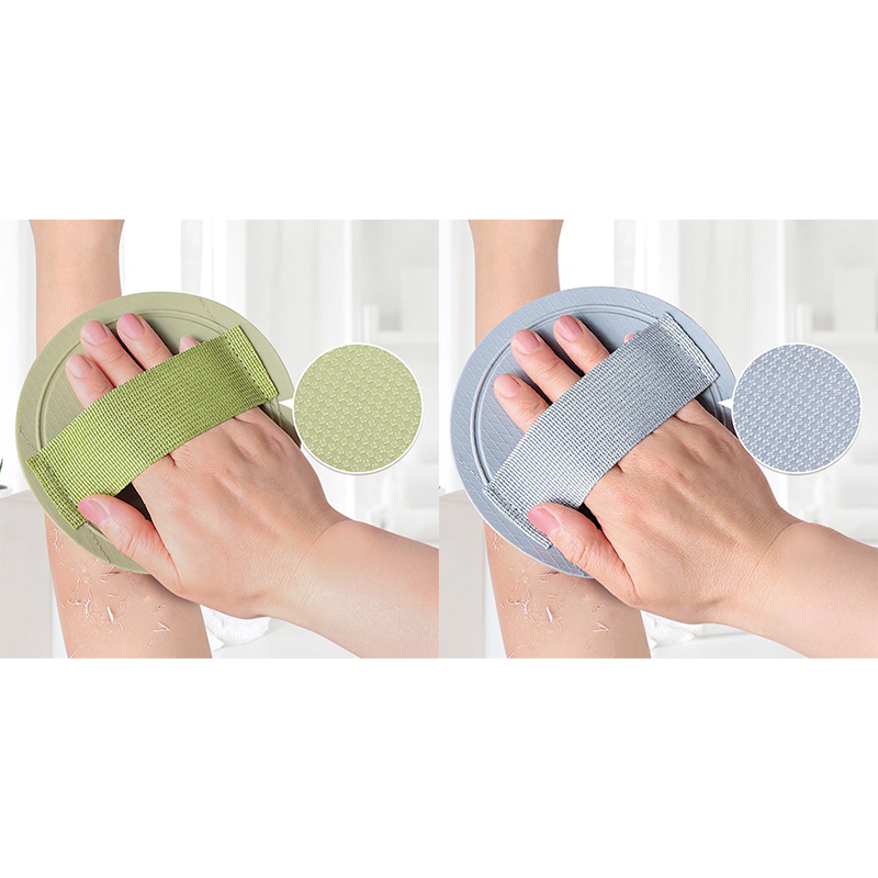 🧽 Sanfte Peeling-Scheibe für Damen – rundes, flexibles Duschpad, effektiv & hautschonend für Rücken & empfindliche Haut ✨