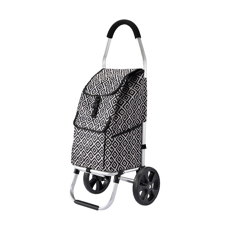 🛒✨ 50% RABATT! Faltbarer Einkaufswagen mit großem Fassungsvermögen – Leicht, robust & platzsparend – Perfekt für Einkäufe, Markt & Umzug 🛍️