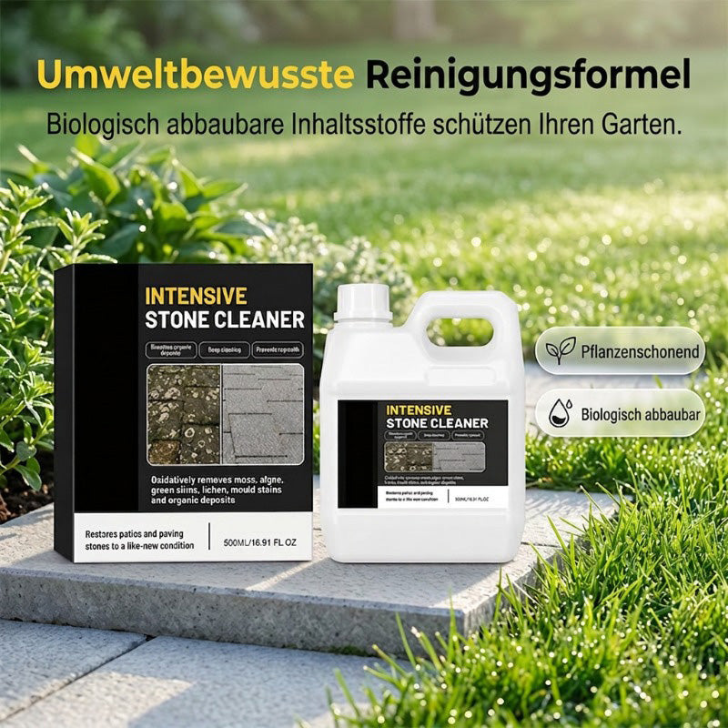 Intensiv-Steinreiniger für Terrassen und Wege