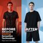 👕 Herren Waffelstrick T-Shirt & Shorts Set – Kühlstoff & Entspanntes Schnittdesign 💙