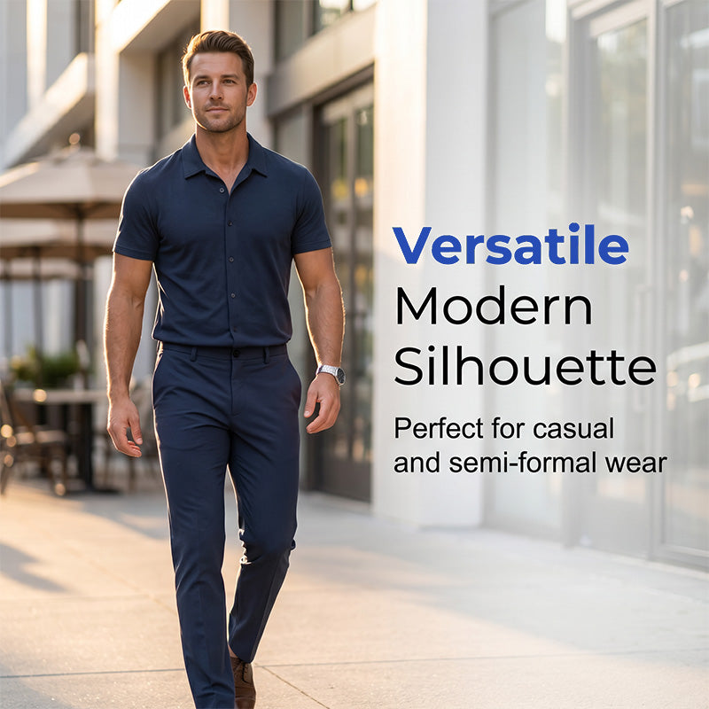 👔 54% RABATT! 🌿 Herren Zweiteiler – Leichter Casual-Anzug aus atmungsaktivem Stoff – Perfekt für Sommer, Hochzeit oder Büro – lässig-elegant mit Komfort ✨👖🌞