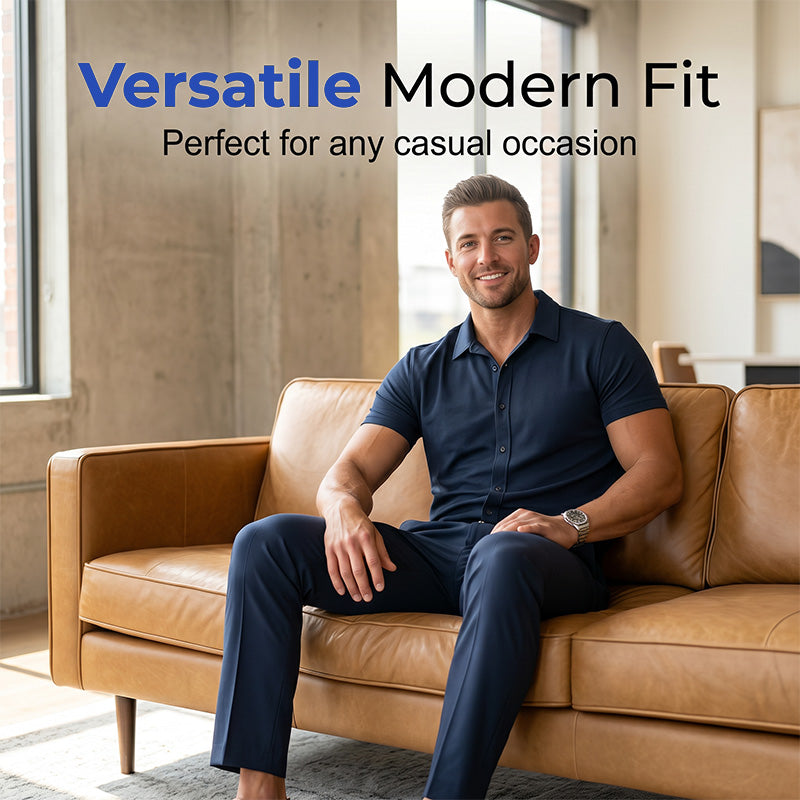 👔 54% RABATT! 🌿 Herren Zweiteiler – Leichter Casual-Anzug aus atmungsaktivem Stoff – Perfekt für Sommer, Hochzeit oder Büro – lässig-elegant mit Komfort ✨👖🌞