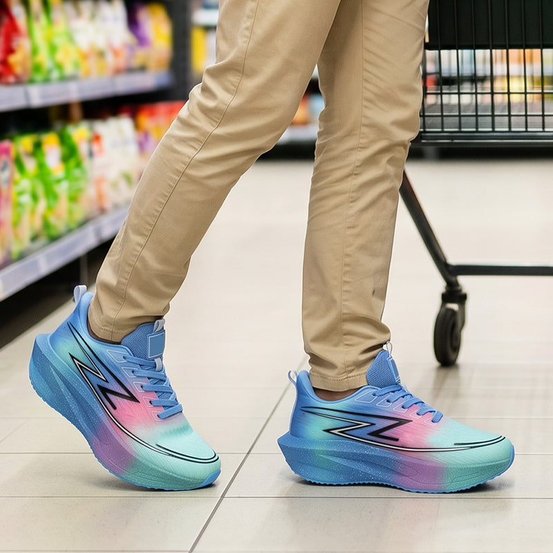 🚚Keine Versandkosten!👟 2026 NEUHEITEN – 50% RABATT! Atmungsaktive Mesh-Dämpfungssohle Outdoor-Gym-Sneaker – Leicht, federnd & perfekt für Training, Wanderung & Alltag ✨