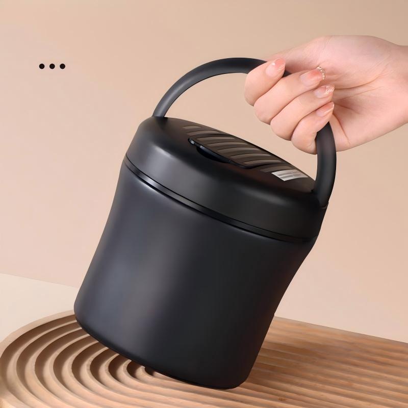 🥣 Vakuum-Thermobehälter mit Faltlöffel – warme Mahlzeiten überall genießen!