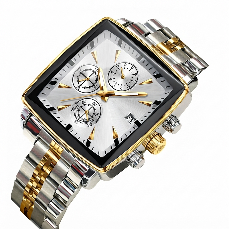 ⏱️Men's Classic Square Dial Quartz Watch🌙