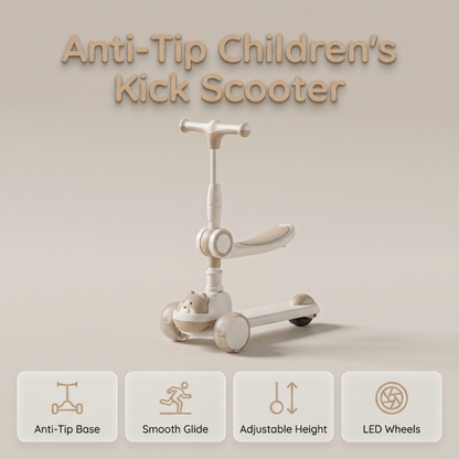 🛴 60% RABATT! ✨ Kinderroller mit leuchtenden Rädern – Robust & sicher – Ideal für aktive Bewegung – sanfte Fahrt & bunte Leuchteffekte 🌈💨✨