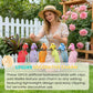 12PCS Artificial Feathered Birds with Clips