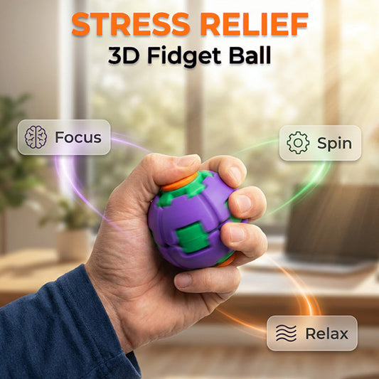 Stressabbau 3D Fidget Ball