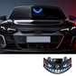 🔥 50% RABATT! 😈 Solar LED Auto-Warnlicht „Teufelssauge“ ✨ Vibrationssensor, USB- & Solar-Aufladung, Universell für PKW & LKW
