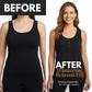 Damen Plus Size Henley Tank Top