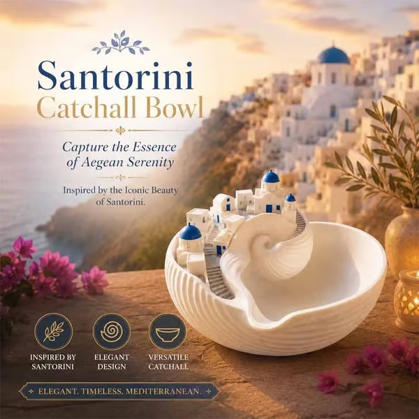 🌊 Letzter Tag – 49 % Rabatt auf die Santorini-Schale