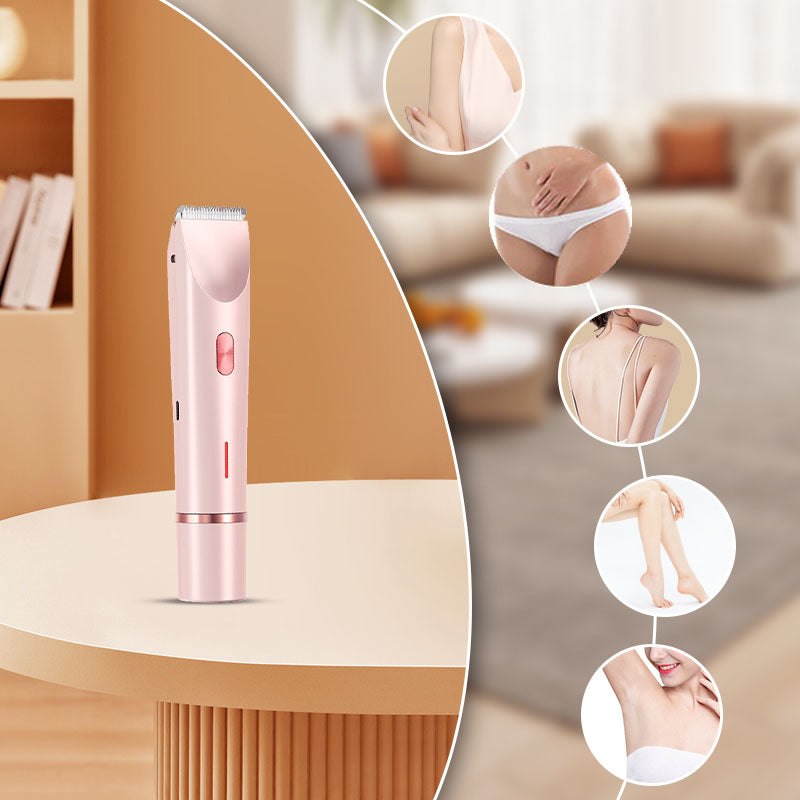 🌸Herbstschlussverkauf🌸Zeitlich begrenzt 46%RABATT💕IPX7 wasserdichter Doppelkopfrasierer für Damen
