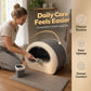 🛍️ 50 % Rabatt – XXL Geschlossenes Katzentoilette mit Schublade – geruchsdicht, auslaufsicher & leicht zu reinigen – ideal für Mehrkatzenhaushalte 🐱