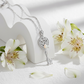 🔮  Leuchtende Opal-Schlüssel-Halskette – Zarter Glanz, elegant & leicht – Perfekte Geschenkidee für besondere Momente ✨