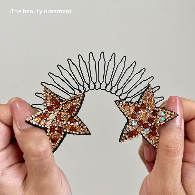 Peigne flexible « Invisible Grip » pour cheveux rebelles