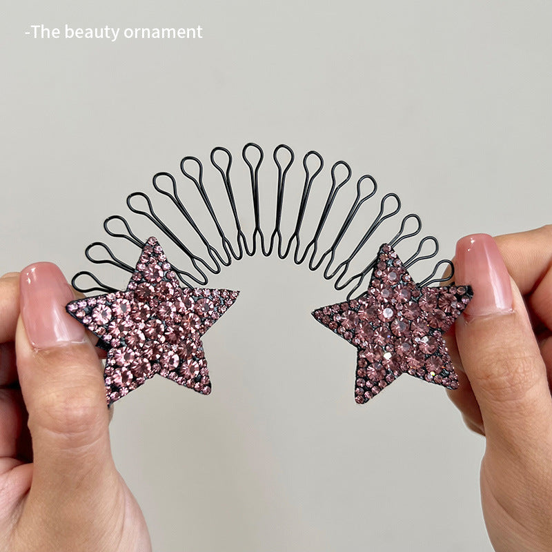 Peigne flexible « Invisible Grip » pour cheveux rebelles