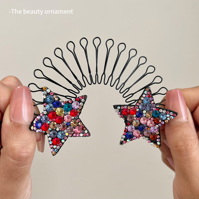 Peigne flexible « Invisible Grip » pour cheveux rebelles