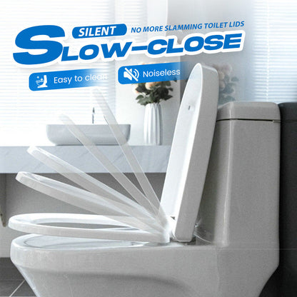 Langlebiger Toilettensitz mit Soft-Close-Funktio