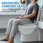 Langlebiger Toilettensitz mit Soft-Close-Funktio