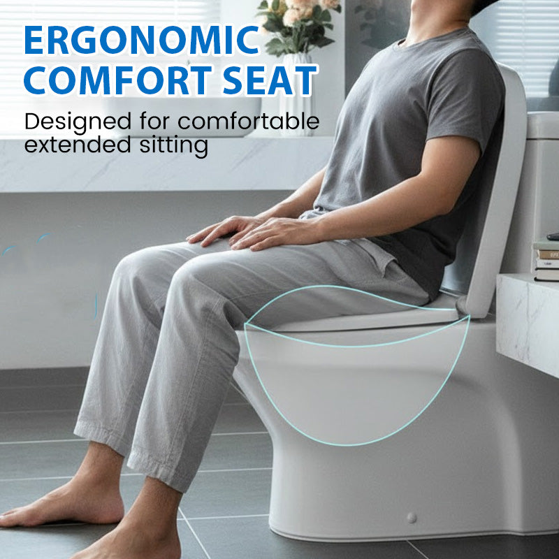 Langlebiger Toilettensitz mit Soft-Close-Funktio