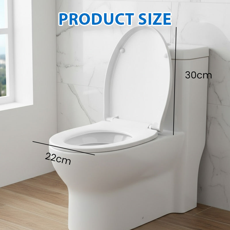 Langlebiger Toilettensitz mit Soft-Close-Funktio