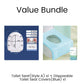 Langlebiger Toilettensitz mit Soft-Close-Funktio