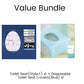 Langlebiger Toilettensitz mit Soft-Close-Funktio