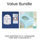 Langlebiger Toilettensitz mit Soft-Close-Funktio