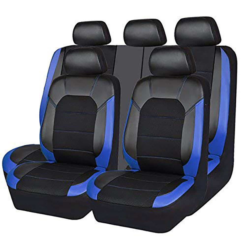 🚗🖤 50% RABATT! Universelles Set aus weichem Leder-Autositzbezügen – Premium-Kunstleder, Diamant-Quilt & Airbag-kompatibel – Schützt Originalsitze & veredelt den Innenraum ✨