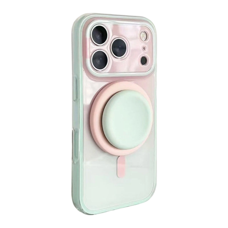 📱🍀 LIMITED-TIME 50% OFF! Magnetic Gradient Phone Case with Built-In Stand – Full Protection, Wireless Charging & Hands-Free Viewing 💖✨