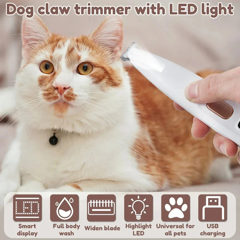 🐾 50% RABATT! ✂️ Wasserdichter Pfotentrimmer für Haustiere – Leise, präzise & sicher – Ideal für sanftes Pflegeerlebnis zu Hause 🛁