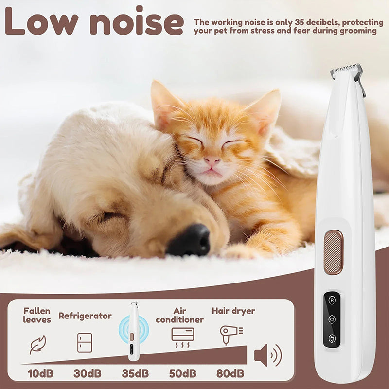 🐾 50% RABATT! ✂️ Wasserdichter Pfotentrimmer für Haustiere – Leise, präzise & sicher – Ideal für sanftes Pflegeerlebnis zu Hause 🛁
