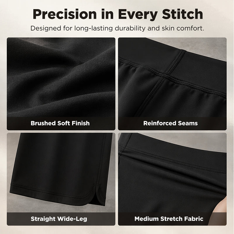 📢📢40% RABATT !!⏰Damen Lässige Weite-Bein Knielange Shorts