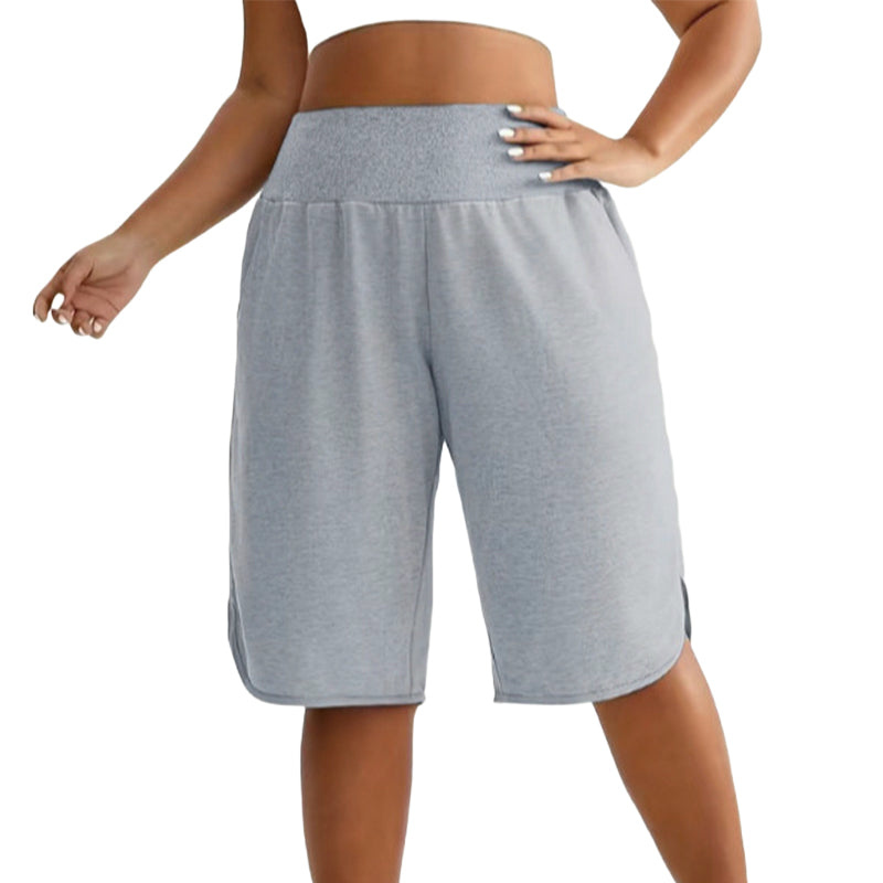 📢📢40% RABATT !!⏰Damen Lässige Weite-Bein Knielange Shorts