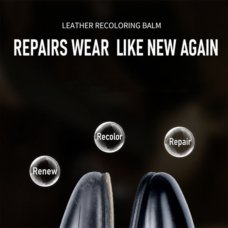 🧴 50% RABATT! 🌸 Universeller Leder-Farbreparaturbalsam – Repariert Kratzer, pflegt & belebt Leder – Ideal für Taschen, Schuhe & Sofas ✨
