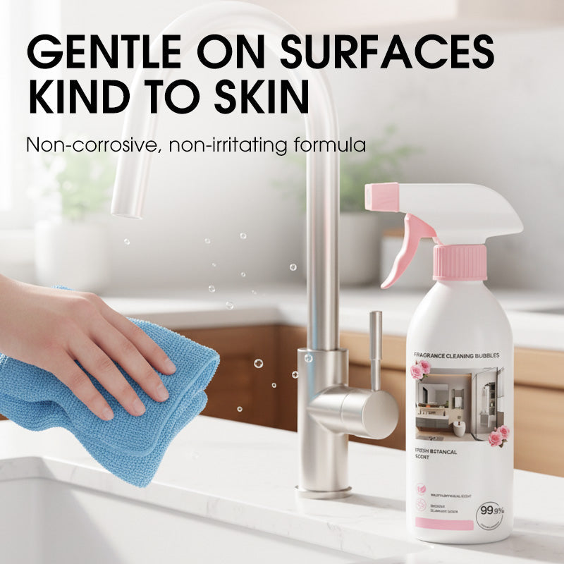🔥Badezimmerreiniger-Spray 450 ml gegen Kalk, Wasserflecken & Seifenreste