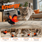 🐱 Elektrisches Schmetterlings-Katzenspielzeug mit Aufhängung – automatische Flügelbewegung, elastische Leine & weckt den Jagdinstinkt 🦋